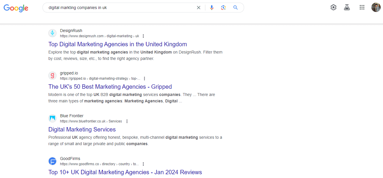 Organic Results On Google
