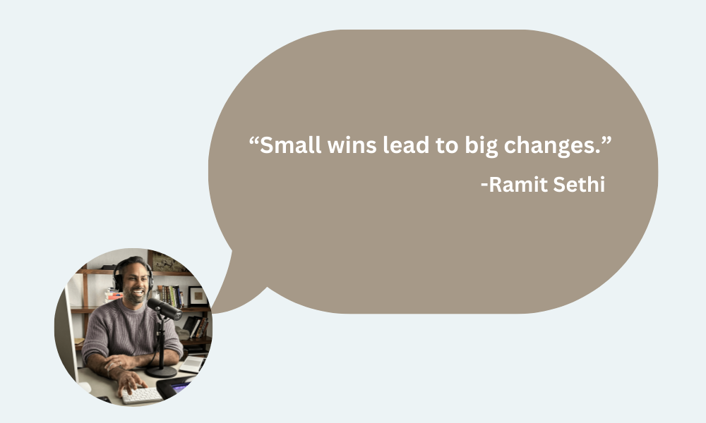 Small wins lead to big changes