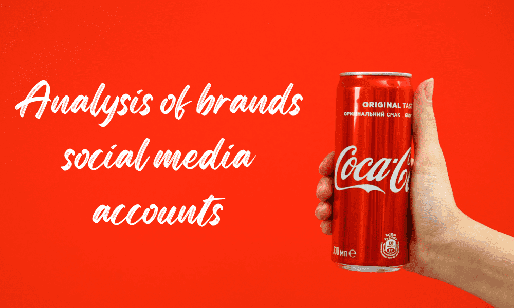 Analysis of brand social media accounts