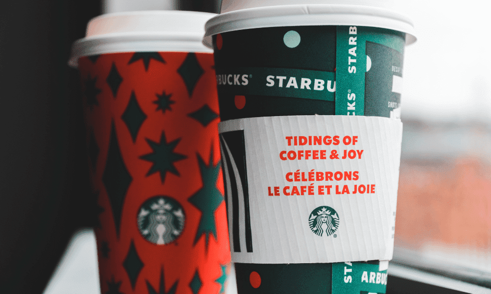 Starbucks product personalization