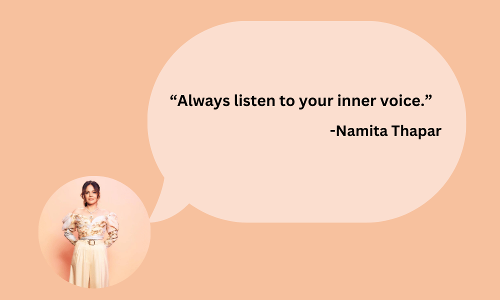 Always listen to your inner voice