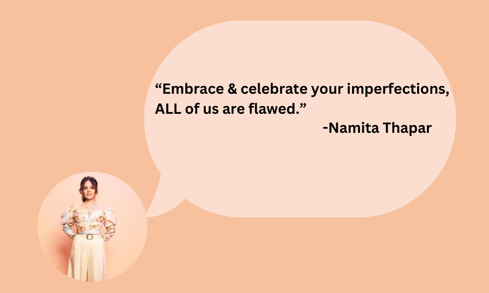 Embrace & celebrate your imperfections, ALL of us are flawed